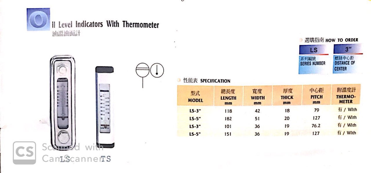 Thước thăm dầu thủy lực